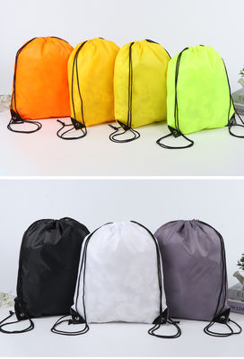 Bolso corporativo de cuerda de flanela para hombro doble único y entrenamiento personalizado