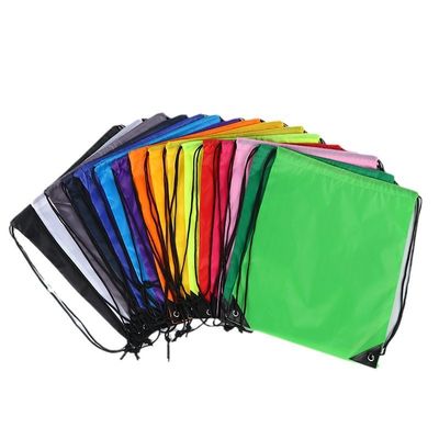 Bolso corporativo de cuerda de flanela para hombro doble único y entrenamiento personalizado