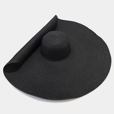 Estampación de serigrafía con sombrero plegable para mujeres para verano casual