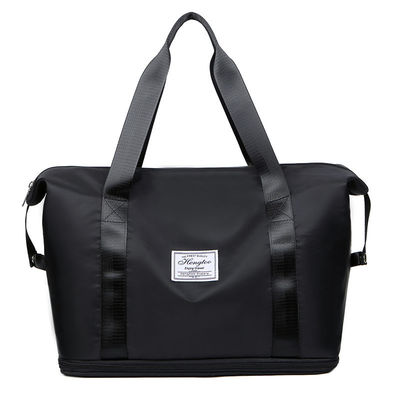 Más reciente de moda más vendido plegable expandible impermeable bolso de lona para mujeres