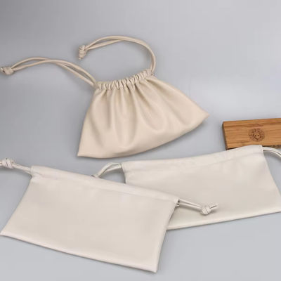 Color personalizado de lujo de la dama PU de cuero de tira de cosméticos bolso con logotipo personalizado