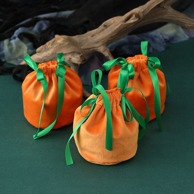 Bolsa de regalo de caramelo de terciopelo para bodas y fiestas Logotipo personalizado aceptado