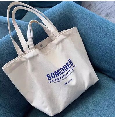 El bolso de hombro de lona de tamaño personalizable más moderno con serigrafía