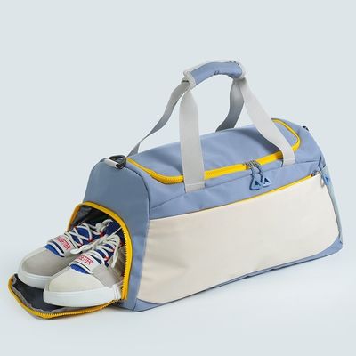 Bolso de gimnasia ligero con compartimientos de zapatos para deportes y logotipo de fin de semana Logotipo personalizado