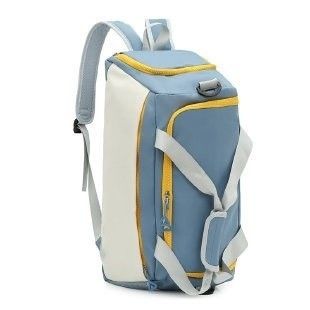 Bolso de gimnasia ligero con compartimientos de zapatos para deportes y logotipo de fin de semana Logotipo personalizado