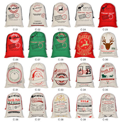 2023 cordón 50x70 Mujeres suaves Santa Rosa saco con cuerda Todas las estaciones OEM / ODM aceptable