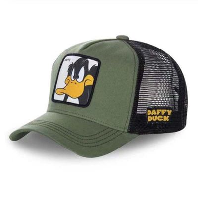 Versión superior de conejo pato dibujos animados Sombreros de red Cuatro estaciones Aplicable Material 100% algodón