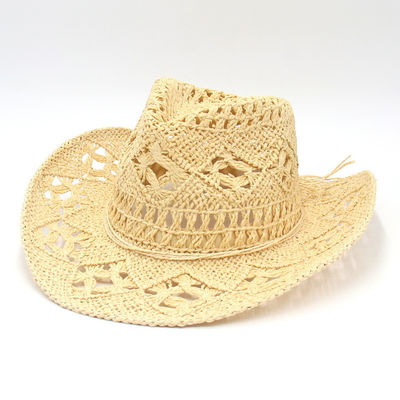 Sombrero de paja de jazz americano fresco y transpirable