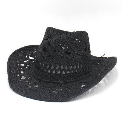 Sombrero de paja de jazz americano fresco y transpirable