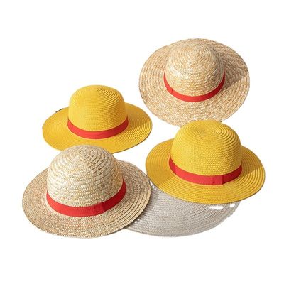 Anime Cosplay Vestido de sombrero de sol con cinta de cuerda Tipo de accesorio y diseño de rendimiento