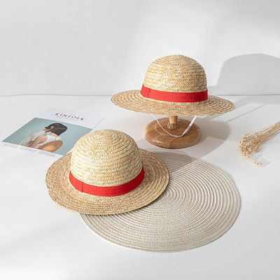 Anime Cosplay Vestido de sombrero de sol con cinta de cuerda Tipo de accesorio y diseño de rendimiento