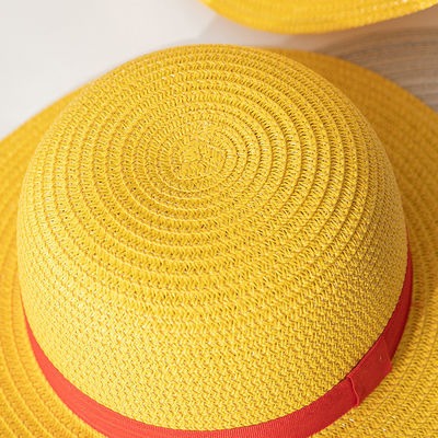 Anime Cosplay Vestido de sombrero de sol con cinta de cuerda Tipo de accesorio y diseño de rendimiento
