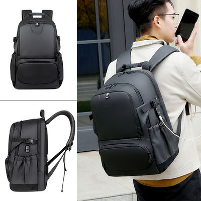 La última moda de estilo de poliéster de alta capacidad mochila para la oficina y al aire libre