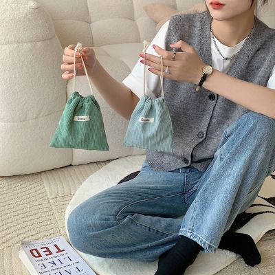 Bolsa de embalaje de tela de cuerda de tira para todas las estaciones