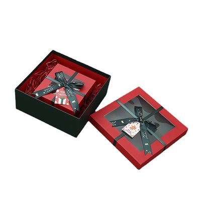 Color personalizado Luxury Box de embalaje de Nochebuena aceptable OEM/ODM para regalos personalizados
