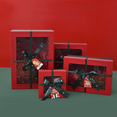 Color personalizado Luxury Box de embalaje de Nochebuena aceptable OEM/ODM para regalos personalizados