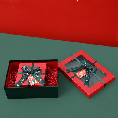 Color personalizado Luxury Box de embalaje de Nochebuena aceptable OEM/ODM para regalos personalizados