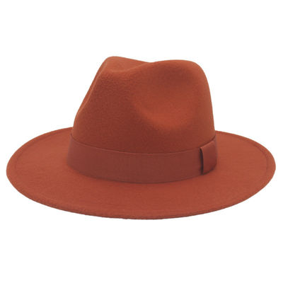British Style Accesorio de encaje sombrero de feltro de cachemira para hombres y mujeres en Four Seasons Jazz Hat