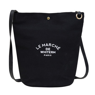 Bolso grande de lona para mujeres Sublimación Bolso de playa gris personalizado