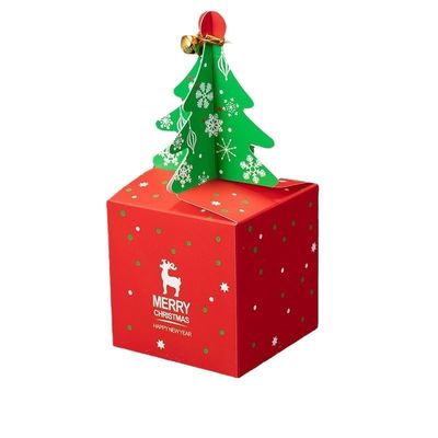 Color personalizado Tamaño Logotipo Caja de regalo Embalaje Cajas de regalo de Navidad para OEM / ODM aceptable