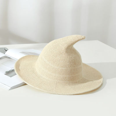 2023 Fiesta de Halloween Sombrero de bruja Sombrero de lana de punto unisex para un estilo de moda y versátil