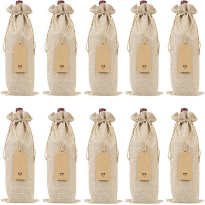 Acceptable OEM/ODM Color natural Jute Bolso de tira de la bolsa para el almacenamiento de cáñamo ecológico