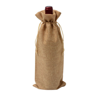 Acceptable OEM/ODM Color natural Jute Bolso de tira de la bolsa para el almacenamiento de cáñamo ecológico