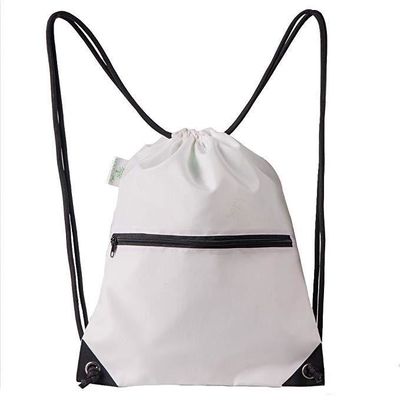 HAJJ Bolsa de cordones duradera mochila reutilizable para zapatos de zapatillas de poliéster cómodos