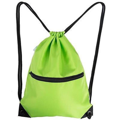 HAJJ Bolsa de cordones duradera mochila reutilizable para zapatos de zapatillas de poliéster cómodos