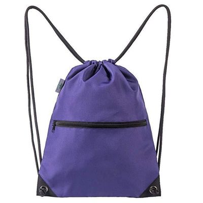 HAJJ Bolsa de cordones duradera mochila reutilizable para zapatos de zapatillas de poliéster cómodos