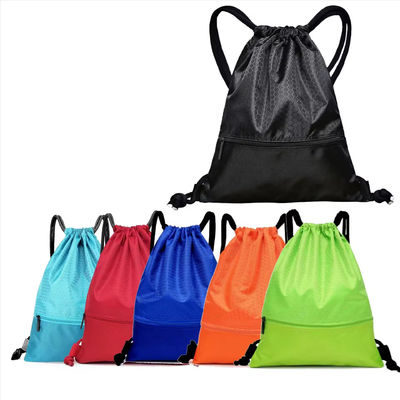 HAJJ Bolsa de cordones duradera mochila reutilizable para zapatos de zapatillas de poliéster cómodos