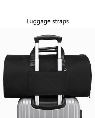 Bolsa de viaje de gimnasio de ropa con logotipo personalizado de gran capacidad para tendencia de moda e impermeable