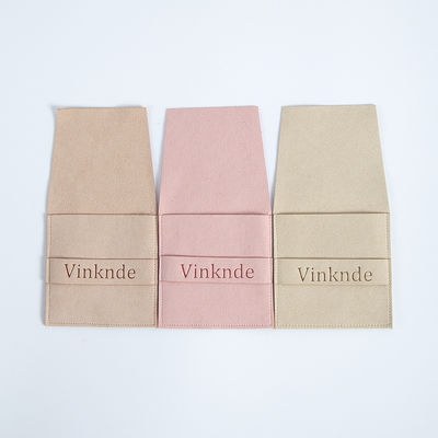Logotipo personalizado Aceptado 6.2 * 6.2 Cm Multicolor de terciopelo Flip Cover Fashion Collar de joyería Bolso de almacenamiento