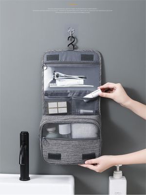 Cerradura de cremallera de viaje impermeable bolso de almacenamiento de cosméticos masculinos para hombres con estilo en movimiento