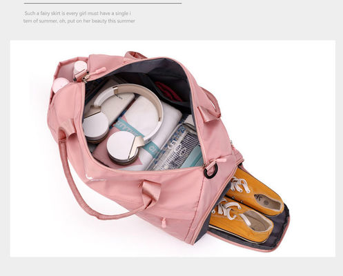 Acceptable OEM / ODM Bolso de viaje multifuncional de gran capacidad personalizado de gimnasio húmedo y seco
