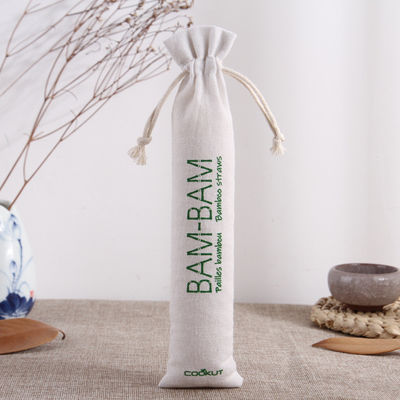 Bolsa de regalo de logotipo personalizado para la vida diaria Bolsa de lienzo de lona de impresión ecológica Embalaje