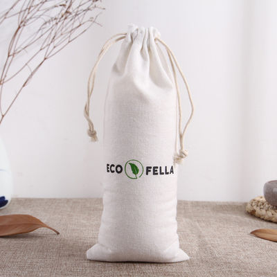 Bolsa de regalo de logotipo personalizado para la vida diaria Bolsa de lienzo de lona de impresión ecológica Embalaje