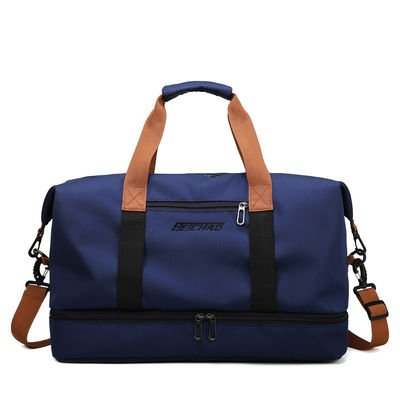 Logotipo personalizado Aceptado Gimnasio Deportivo Viajes Bolso de Duffel Bolsas de poliéster de lienzo impermeables
