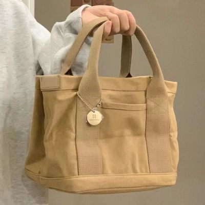 Bolsas de compras de lienzo de comestibles con mango de cuerda y otro tipo de patrón