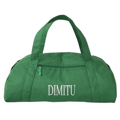 Inoxidable de gran capacidad deportiva de gimnasio personalizado zapatillas de deporte de nylon bolso de poliéster con cierre de cremallera