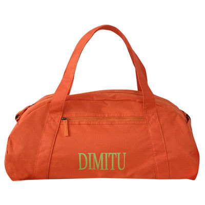 Inoxidable de gran capacidad deportiva de gimnasio personalizado zapatillas de deporte de nylon bolso de poliéster con cierre de cremallera