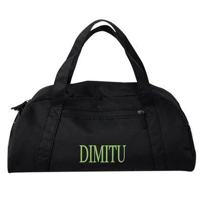 Inoxidable de gran capacidad deportiva de gimnasio personalizado zapatillas de deporte de nylon bolso de poliéster con cierre de cremallera
