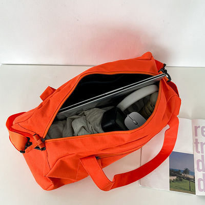 Inoxidable de gran capacidad deportiva de gimnasio personalizado zapatillas de deporte de nylon bolso de poliéster con cierre de cremallera