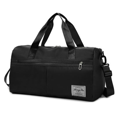 Bolsas de gimnasia de lienzo de gran capacidad con logotipo deportivo personalizado para entrenamiento de viaje de fin de semana