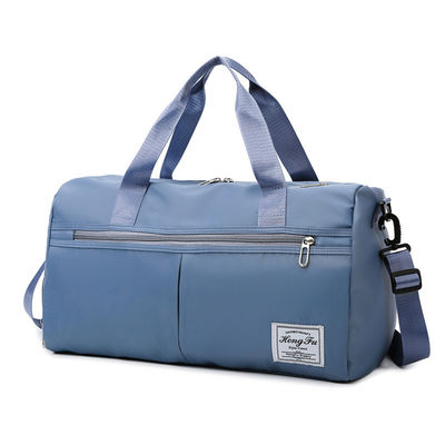 Bolsas de gimnasia de lienzo de gran capacidad con logotipo deportivo personalizado para entrenamiento de viaje de fin de semana