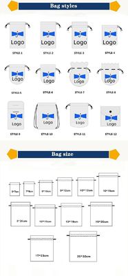 Bolso de cuerda de lienzo de yute de logotipo personalizado Perfecto para joyas y almacenamiento digital Reutilizable