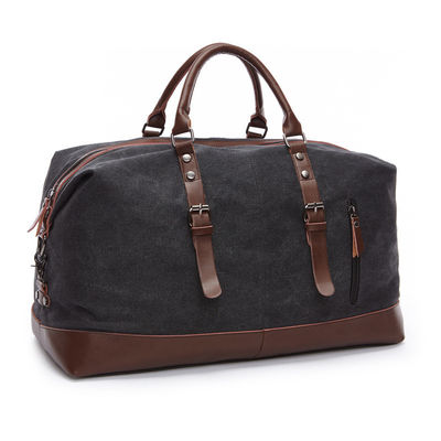 Bolso de viaje de lienzo a prueba de agua y resistente al desgaste Tratamiento de desvanecimiento del color para viajes cortos