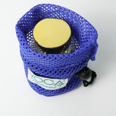 Bolsa de malla de poliéster reutilizable con logotipo personalizado para el embalaje de frutas y verduras Pedidos OEM / ODM