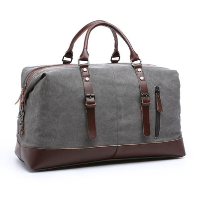 Bolso de viaje de lienzo a prueba de agua y resistente al desgaste Tratamiento de desvanecimiento del color para viajes cortos