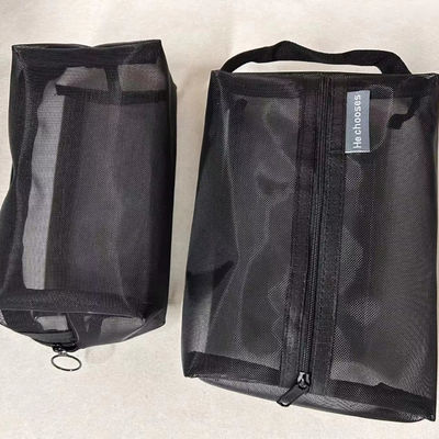 Bolso cosmético de malla más reciente para niñas mujeres almacenamiento de viajes profesionales OEM / ODM aceptado
